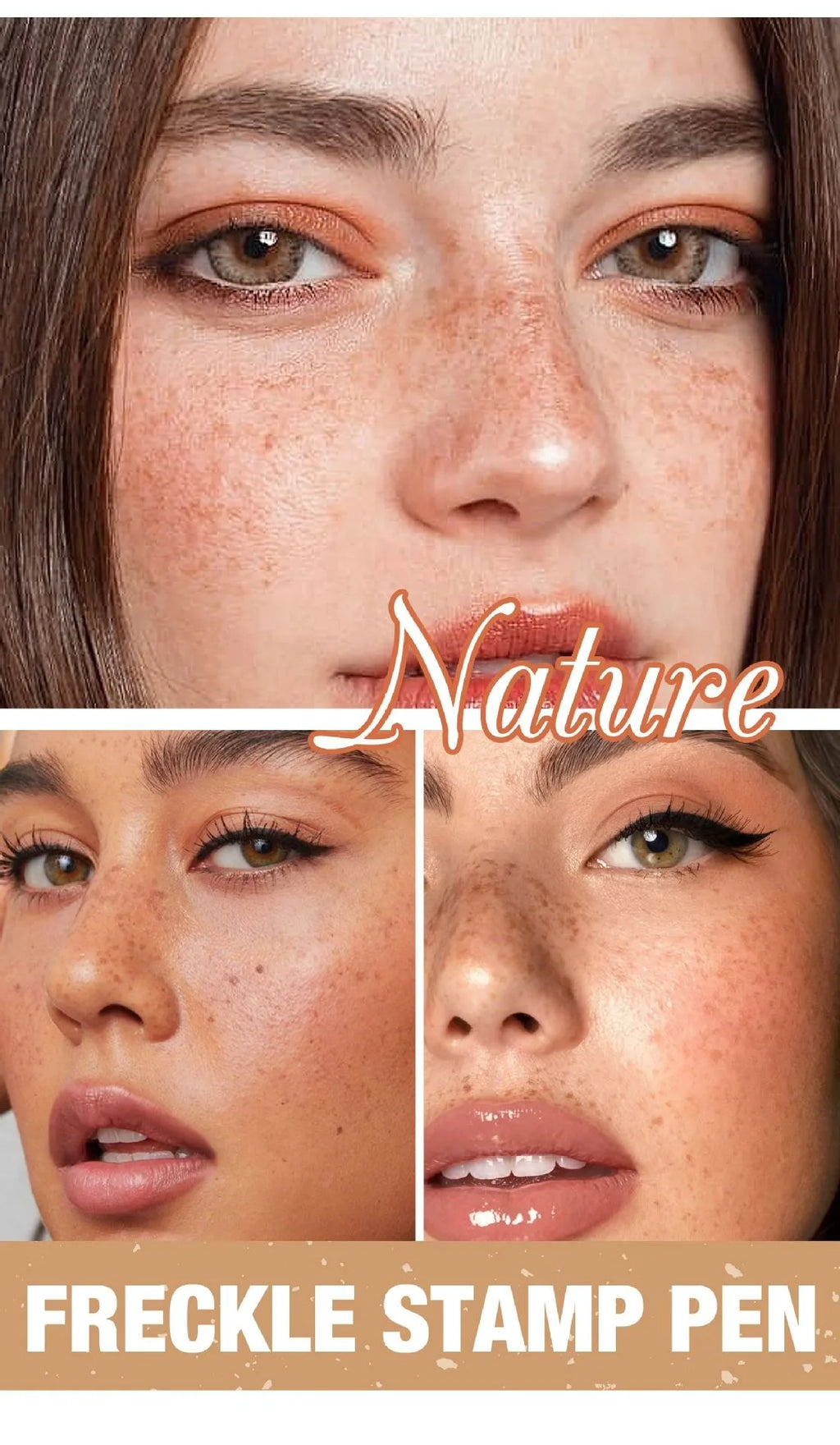1PC Face Fake Freckles Pen Natural Waterproof Lifelike Fake Freckles Pen for Long Lasting Look Dot Spot Pen Makep Tool Cosmetic