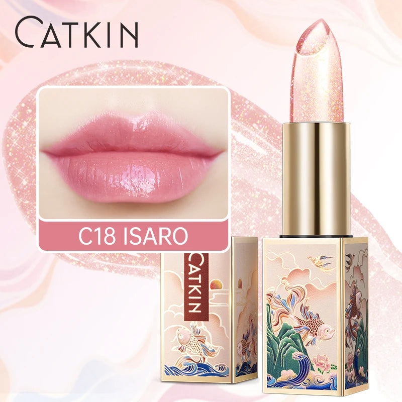 CATKIN SPARKLING LIP BALM MOONLIGHT COLOR-CHANGING LIP STICK - NEW SERIES