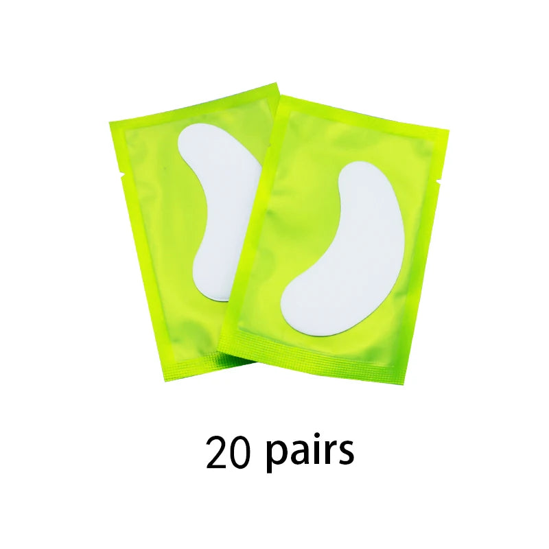 20/50/100pcs Eye Patches Eyelash Extension Under Eye Pads Makeup Eyelash Patches Tip Stickers Pads For Eyelash Extension Makeup