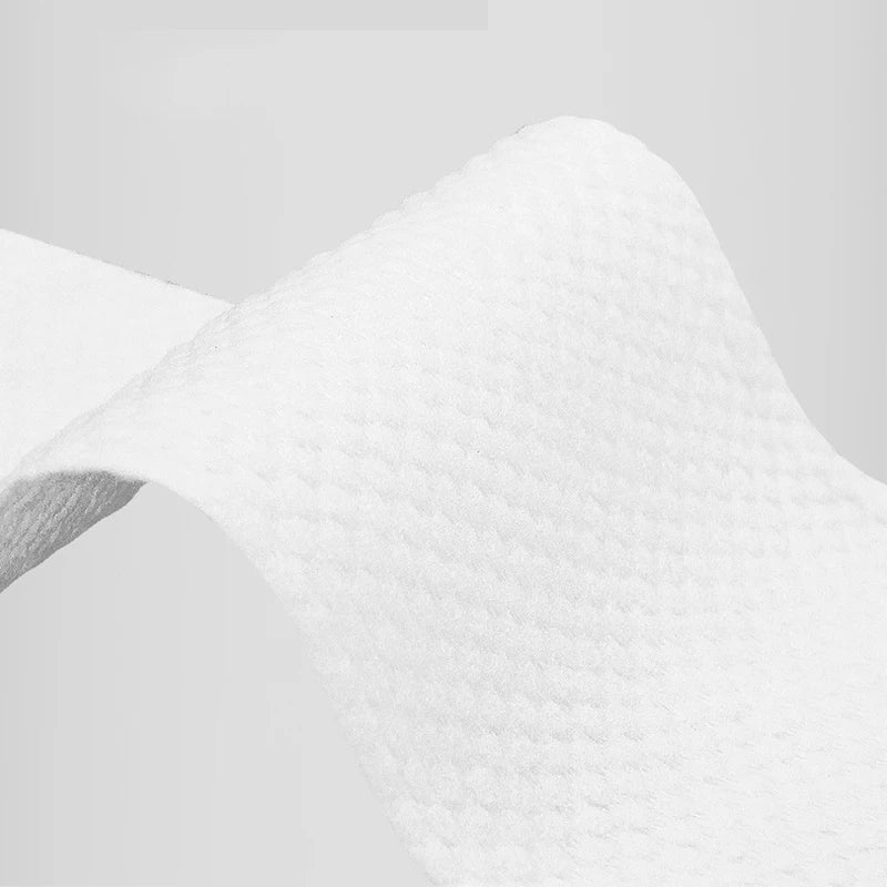 Disposable Pure Cotton Pearl-Patterned Face Towel, Dry and Wet Dual-Purpose, Soft Makeup Remover. Sensitive Skin Can Use It