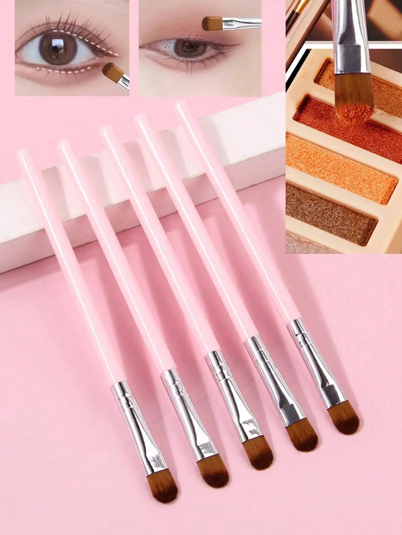 Oblate The Line Brush Ultra-thin Lip Line Eyebrow Concealer Brushes Detail Concealer Makeup Tool Lip Brow Contour The Line Brush