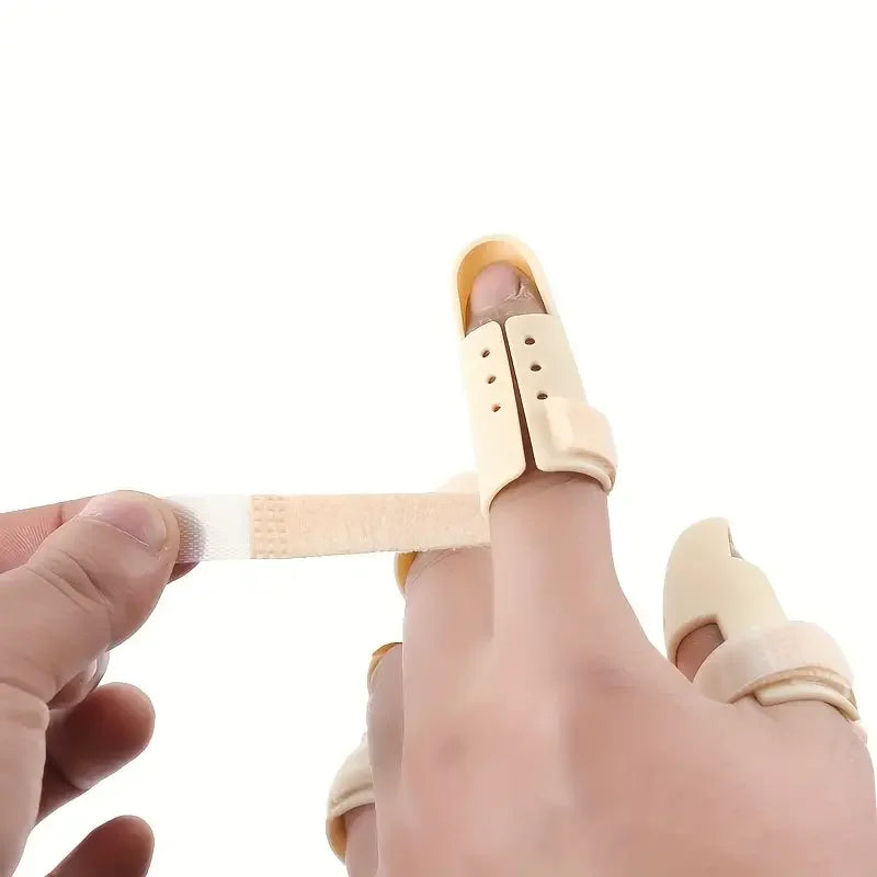 1pc Plastic Finger Splint For Trigger Finger, Thumb Splint Support Brace For Straightening & Injury Protection, Order A Size Up