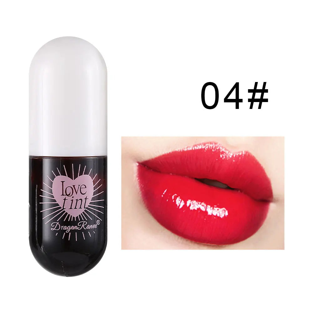 Lip Dye Liquid Lip Glaze Cute Waterproof Non-Stick Liquid Lipstick 6 Colors Available