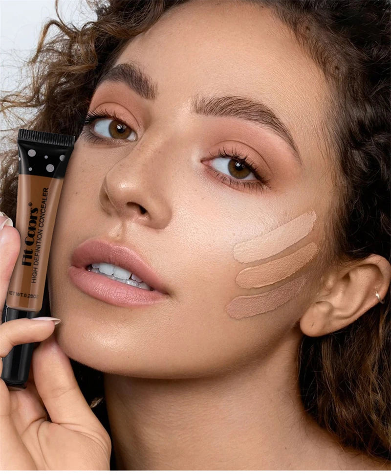 Full Cover Liquid Concealer 8 Color BB Cream Foundation Air-permeable Natural Brightening Makeup Eye Dark Circles Cream Cosmetic