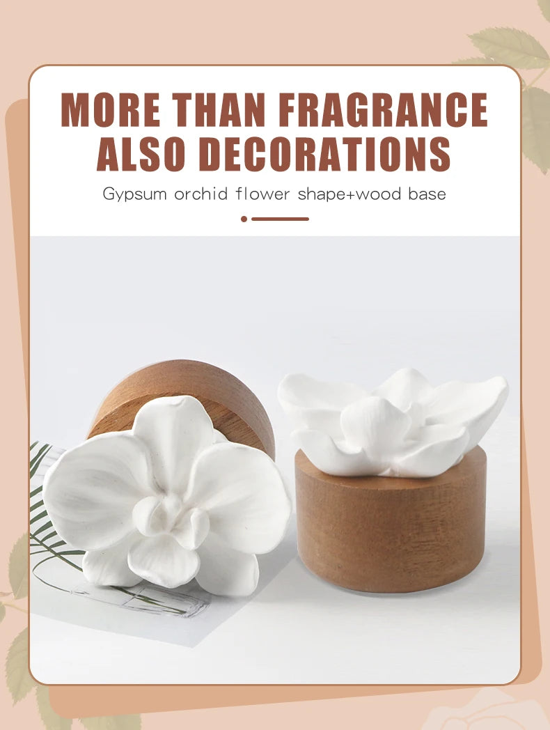 1PC flower aroma diffuser No perfume DIY fragrance decoration desktop living room bedroom car home accessories aromatherapy item