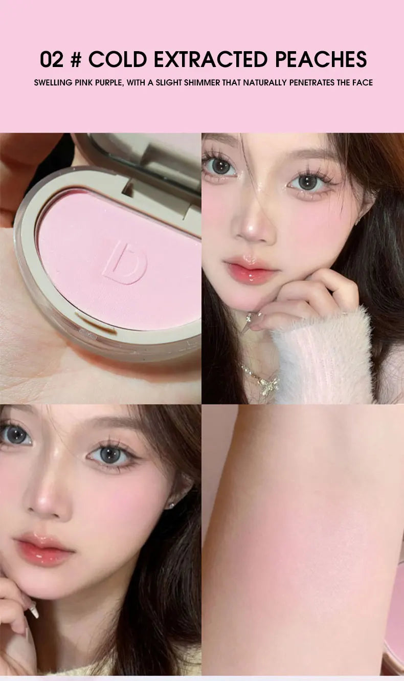 DaimAnpu monochrome honey powder powder blusher, high gloss, natural brightening, rouge setting, powder blusher cream
