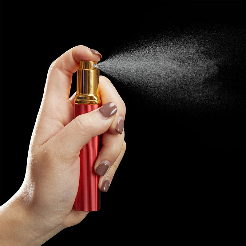 Perfume bottle 12ml high-grade perfume dispenser bottle ultra-fine spray portable travel spray bottle glass inner empty bottle