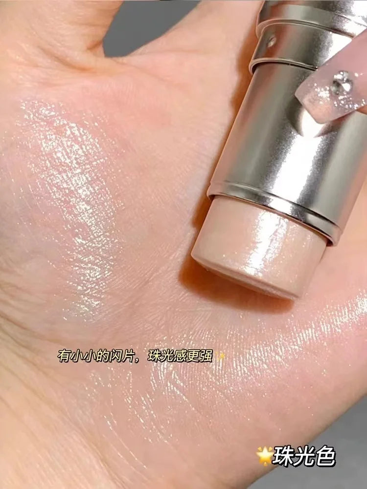 High Gloss Stick Highlighter Blush Water Light Shimmer Waterproof Face Contour Illuminator Brighten Contouring Rouge