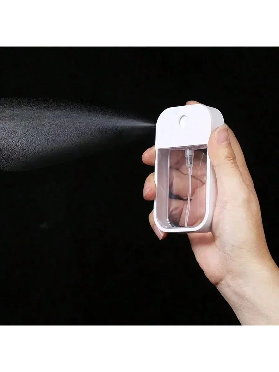 Plastic Card Bottle Perfume White Pink Blue 45ml Water Mist Spray Bottle for Hand Sanitizer Oral Spray Sprayer