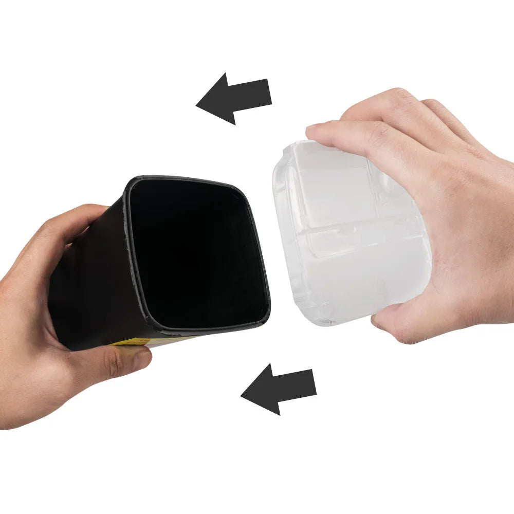 Tattoo Sharp Container Sharps Waste Bin Large Capacity Professional Tattoo Supplies Disposal Container Tattoo Needle Waste Box