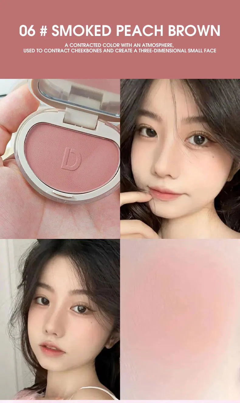 DaimAnpu monochrome honey powder powder blusher, high gloss, natural brightening, rouge setting, powder blusher cream