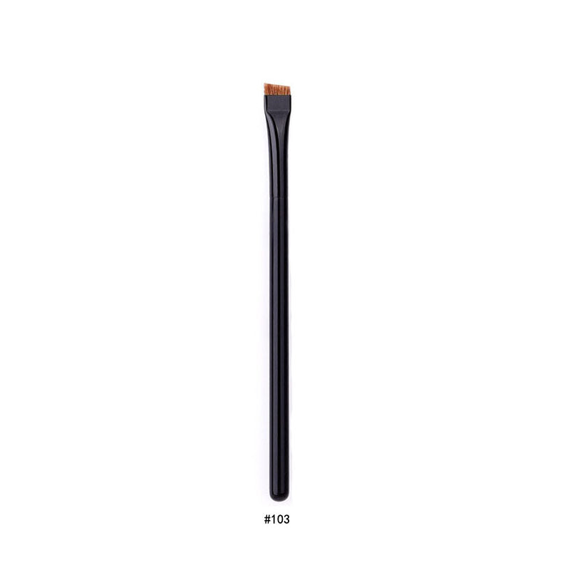 Karsyngirl 1/2/3Pcs Professional Eye Makeup Brush Flat Eyeliner Brush Eyebrow Application Lip Makeup Brush Eye Patch Makeup Tool