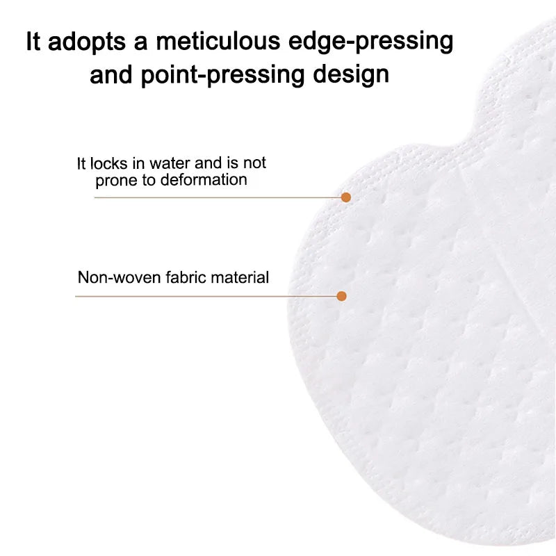 10pcs/20pcs/30pcs Underarm Sweat Pads Washable Sweat Absorbing Guards Dress Sweat Perspiration Pads Shield CCJ01