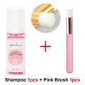 NATUHANA 60ml Gentle Lash Cleansing Mousse No Irritation Eyelash Shampoo for Extensions Grafting Makeup Remover Glue Cleanser