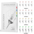 20Pcs Tattoo Needles POSEIDON V6 PRO MAX Tattoo Cartridge Needles New Disposable Safty Permanent Makeup Tattoo Needles Kit