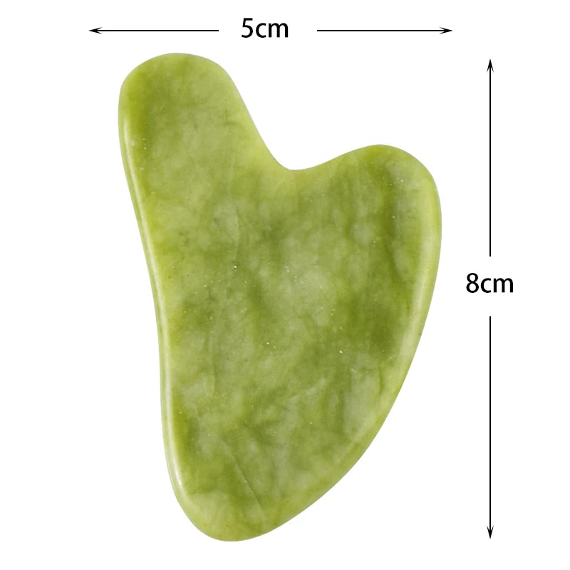 Natural Stone GuaSha Jade Facial Beauty Scraping Massage Tools Firm Skin Care Face Gua Sha SPA Physical Gue Che Roller