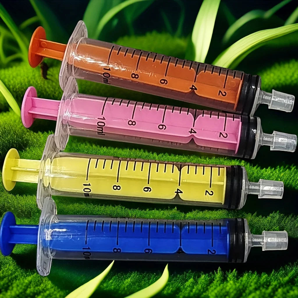 Colorful Perfume Tip Syringe Straight Drawer Tool Divine Dispensing Perfume Syringe Perfume Extractor 10ml