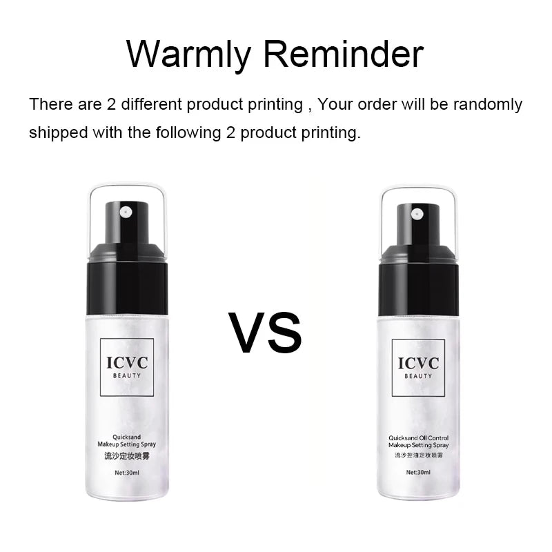 30ml Makeup Fixer Spray Waterproof Sweatproof Long Lasting Oil Control Hydrating Makeup Fixing Setting Spray Cosmetics New