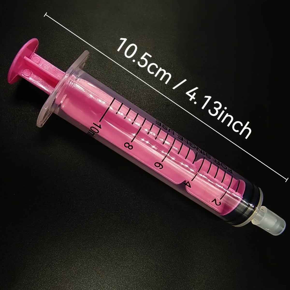 Colorful Perfume Tip Syringe Straight Drawer Tool Divine Dispensing Perfume Syringe Perfume Extractor 10ml
