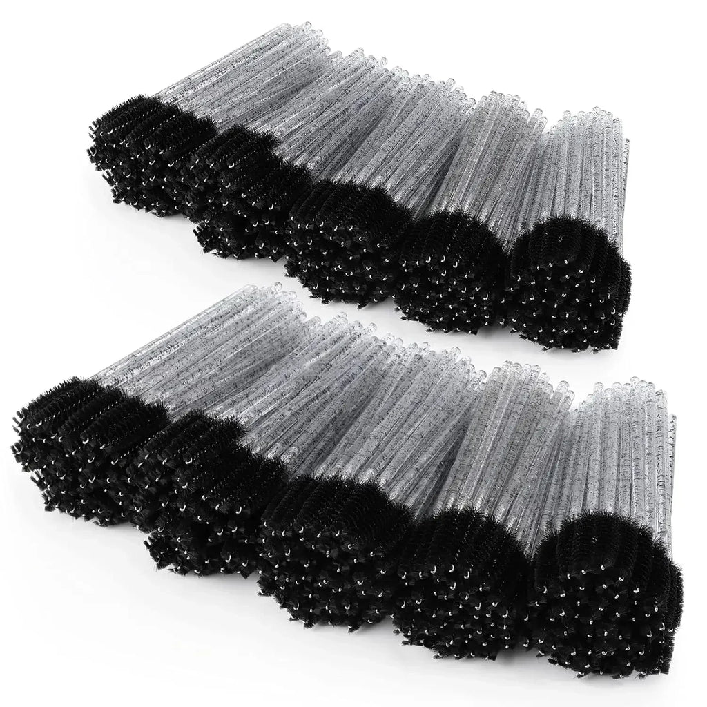 Wholesale 100/500/1000pcs Eye  Beauty Tools Disposable Mascara Wands Eyelash Brush Lash Extension Colorful  Spoolies for Eyebrow