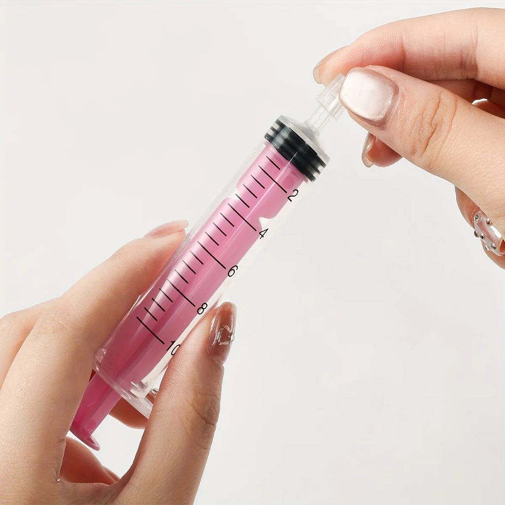 Colorful Perfume Tip Syringe Straight Drawer Tool Divine Dispensing Perfume Syringe Perfume Extractor 10ml