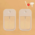 Plastic Card Bottle Perfume White Pink Blue 45ml Water Mist Spray Bottle for Hand Sanitizer Oral Spray Sprayer