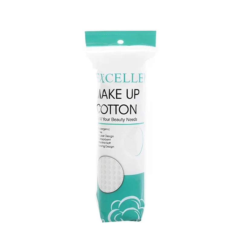 Disposable Makeup Cotton Pad 300/600/1200pcs Soft Pearl Notched Design Facial Cleaning Wipes Makeup Remover Beauty Cosmetic Tool