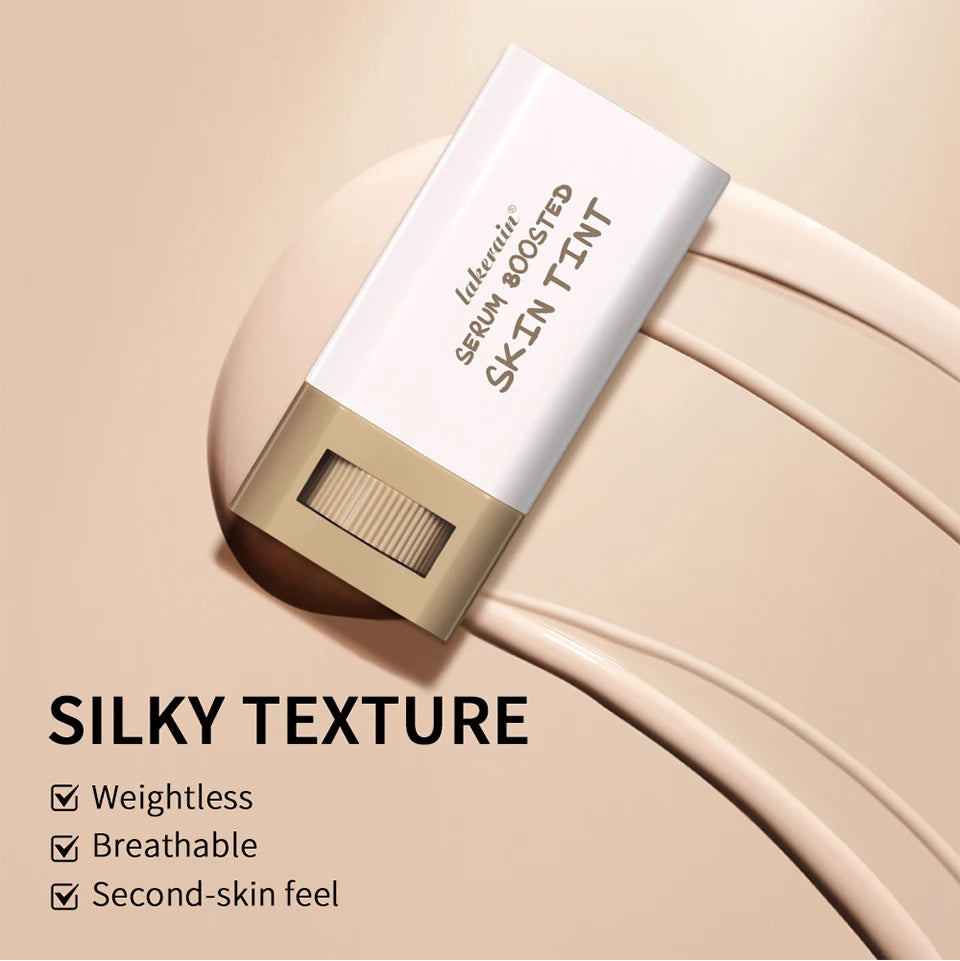 Foundation Skin Tint Balm Skin Tint Stick Waterproof Nourishing Solid Tinted Serum  Face Tinted Face Contour Stick Makeup