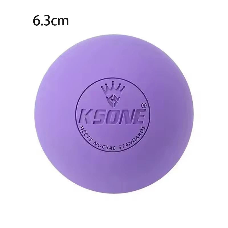 Rubber Fascia Massage Ball Lacrosse Balls Yoga Fitness Exerciser Deep Tissue Muscle Relaxation Foot Back Shoulder Healt Care