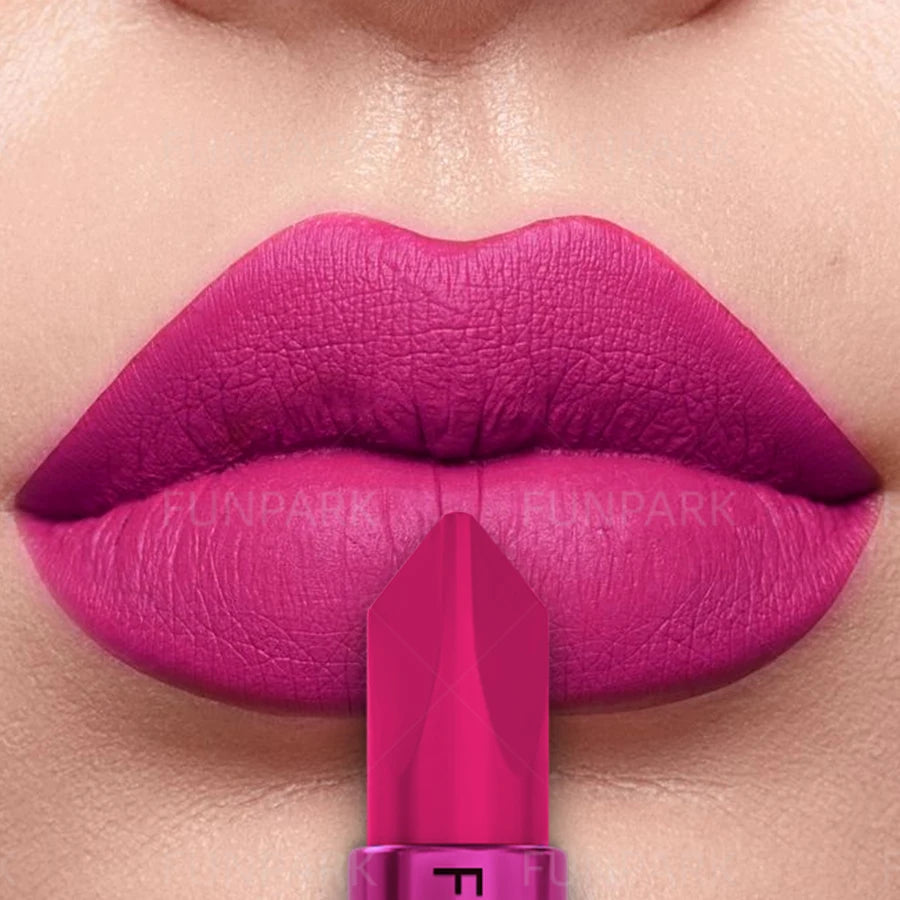 Matte Lipstick Long-Lasting Waterproof Classic Sexy Rose Red High Pigment Velvet Lip Makeup Gifts for Women Cosmeitics Lip Gloss