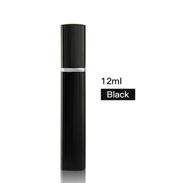Perfume bottle 12ml high-grade perfume dispenser bottle ultra-fine spray portable travel spray bottle glass inner empty bottle