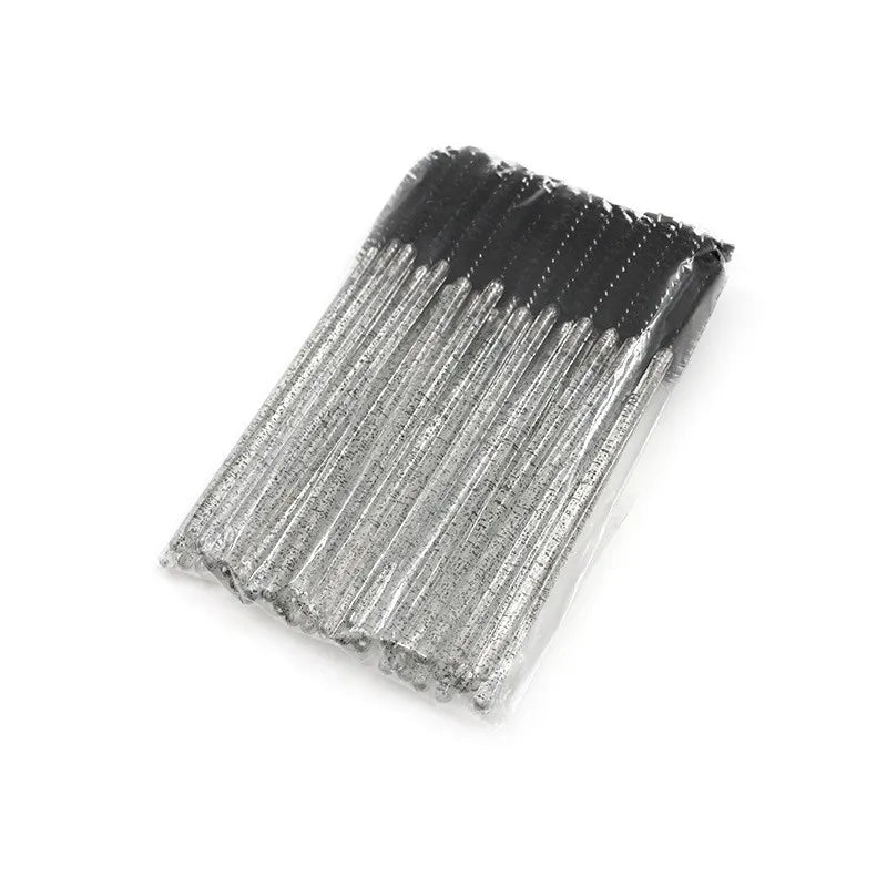 Wholesale 100/500/1000pcs Eye  Beauty Tools Disposable Mascara Wands Eyelash Brush Lash Extension Colorful  Spoolies for Eyebrow
