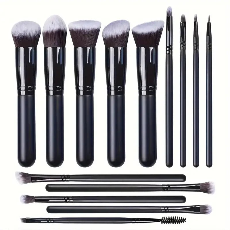 NEW 14PCS Makeup Brushes Set Soft Fluffy Foundation Blush Powder Eyeshadow Blending Female Cosmetics Beauty Tool Christmas Gift