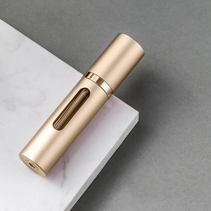 5ml Portable Refillable Perfume Bottle with Spray Scent Pump Mini Travel Cosmetic Container Atomizer
