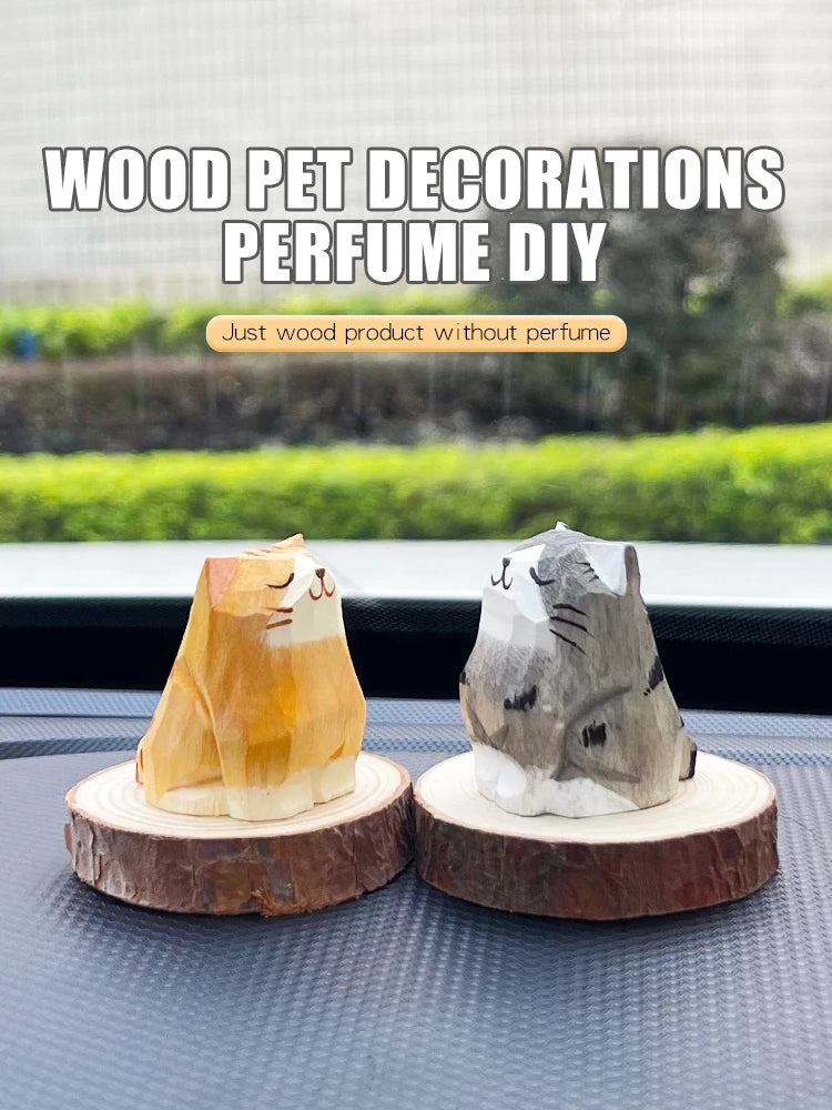 1PC pet aroma diffuser No perfume DIY fragrance decorations desktop living room bedroom car home accessories aromatherapy items