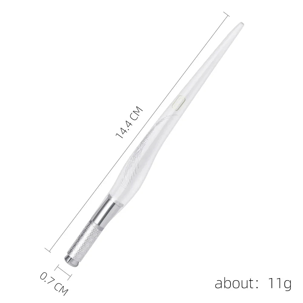 1pcs Manual Tattoo Pen Permanent Makeup Machine Microblading Pen for Lip Tattoo and Eyebrow Tattoo Tebori Pen for Tattoo Artist