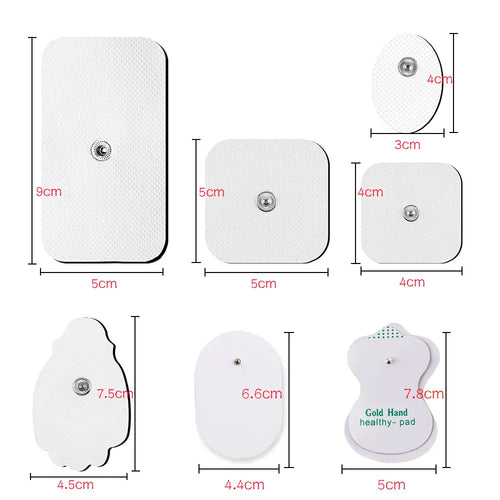10/20PCS Electrode Pads Gel For Tens Acupuncture Massage Machine Slimming Pulse Ems Muscle Stimulator Massager Sticker