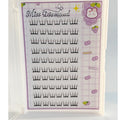 10 Rows Dense Natural False Eyelashes Segmented Glue-free Eyelash Extension Korean Women's Group Lightly Curling Eyelash Cluster