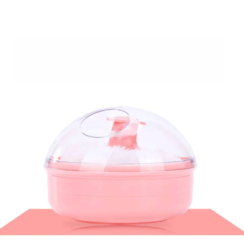 High Quality Powder Puff Set with Case, Sponge Puff for Face & Body Loose Powder