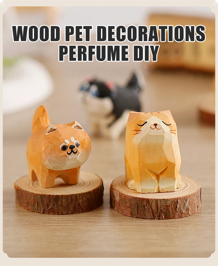1PC pet aroma diffuser No perfume DIY fragrance decorations desktop living room bedroom car home accessories aromatherapy items
