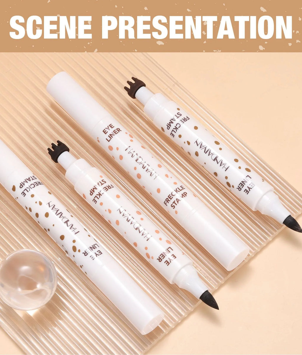1PC Face Fake Freckles Pen Natural Waterproof Lifelike Fake Freckles Pen for Long Lasting Look Dot Spot Pen Makep Tool Cosmetic