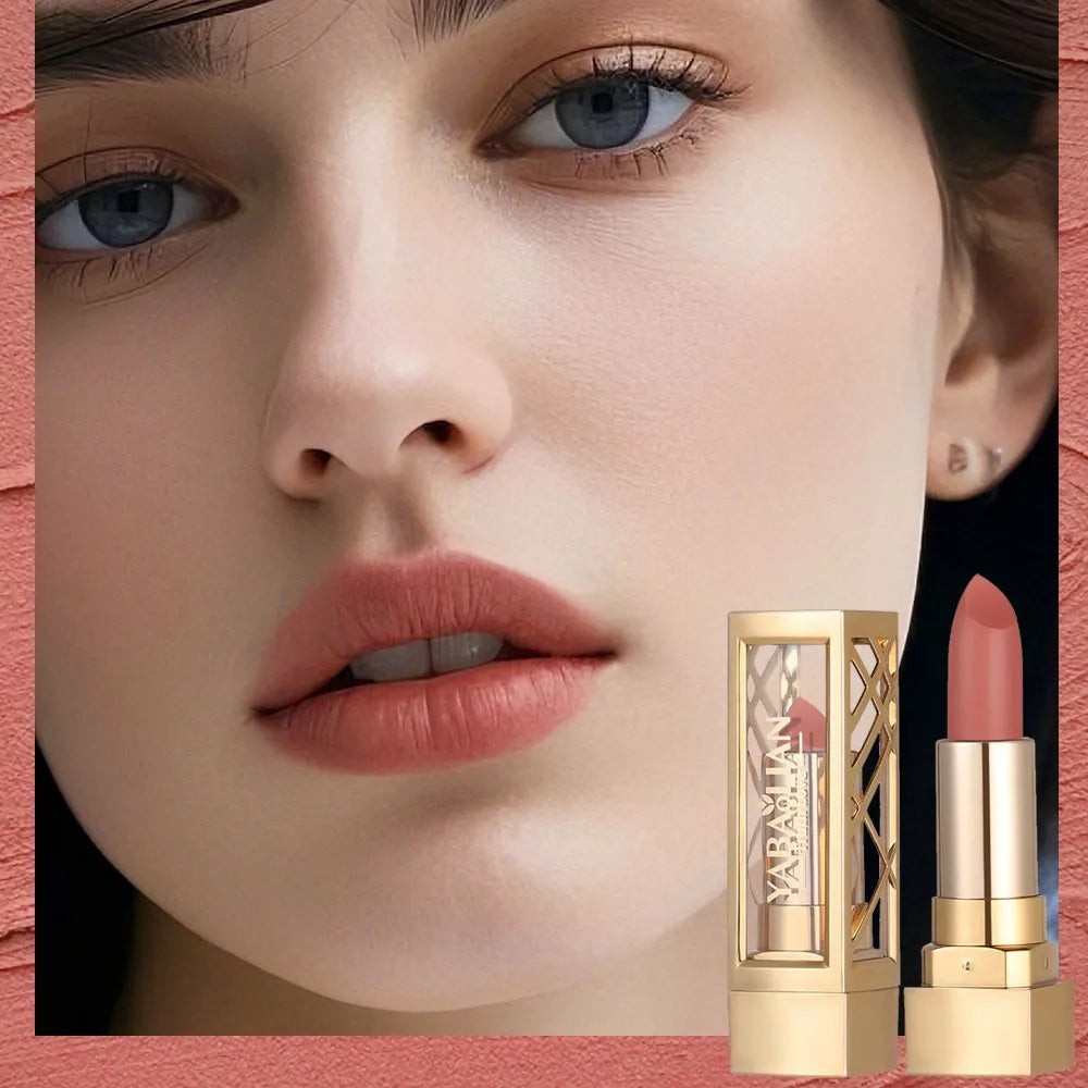 Non Stick Cup Cream Lipstick, Long Lasting Lip Gloss, Matte Lip Gloss, Waterproof And Easy To Apply Makeup