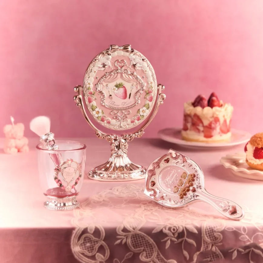 Flower Knows 9th Anniversary Brushes Paddle Hair Brushes Air Cushion Hair Comb 17*8cm Flowerknows Brush Holder