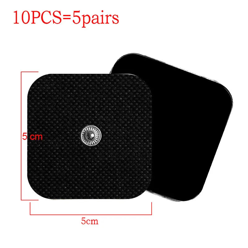 10/20PCS Electrode Pads Gel For Tens Acupuncture Massage Machine Slimming Pulse Ems Muscle Stimulator Massager Sticker