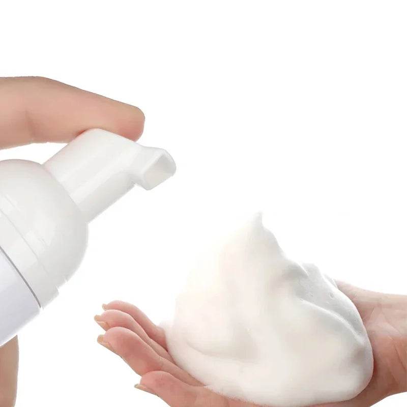 2Pcs 30ml 50ml 60ml 100ml Plastic Foam Pump Bottle Empty Face Eyelashes Cosmetic Bottle Cleaner Soap Dispenser Foam Bottle