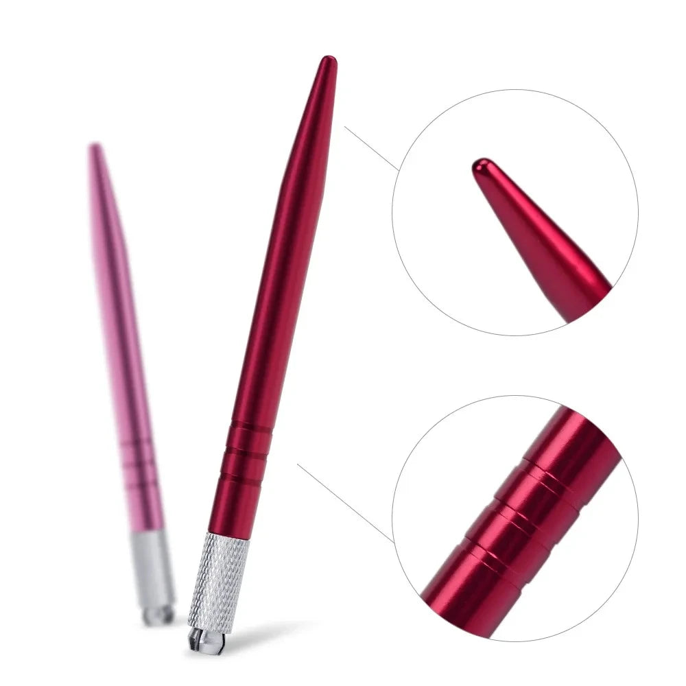 1pcs Manual Tattoo Pen Permanent Makeup Machine Microblading Pen for Lip Tattoo and Eyebrow Tattoo Tebori Pen for Tattoo Artist