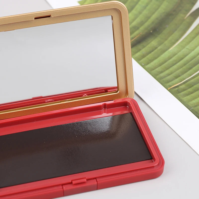 1pcs Matte Empty Magnetic Cosmetics Palette Eyeshadow Blusher DIY Makeup Box Glitter Makeup Dispensing Box