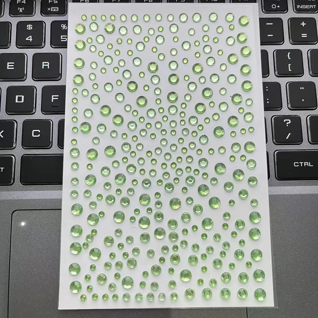 Rhinestone Acrylic Face Decoration Sticker Party Eyes Makeup Crystal Self-adhesive DIY Sticker Girls Face Diamond Tattoo Sticker