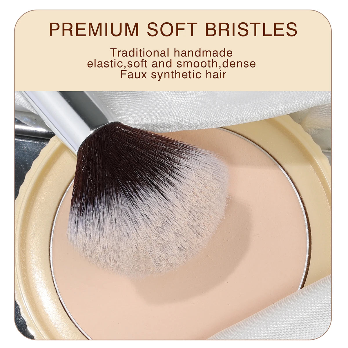 32Pc Makeup Brush Set Cosmetic Tools for Powder Eye Shadow Foundation Blush Blending Beauty Makeup Brush Kit for Makeup Starters