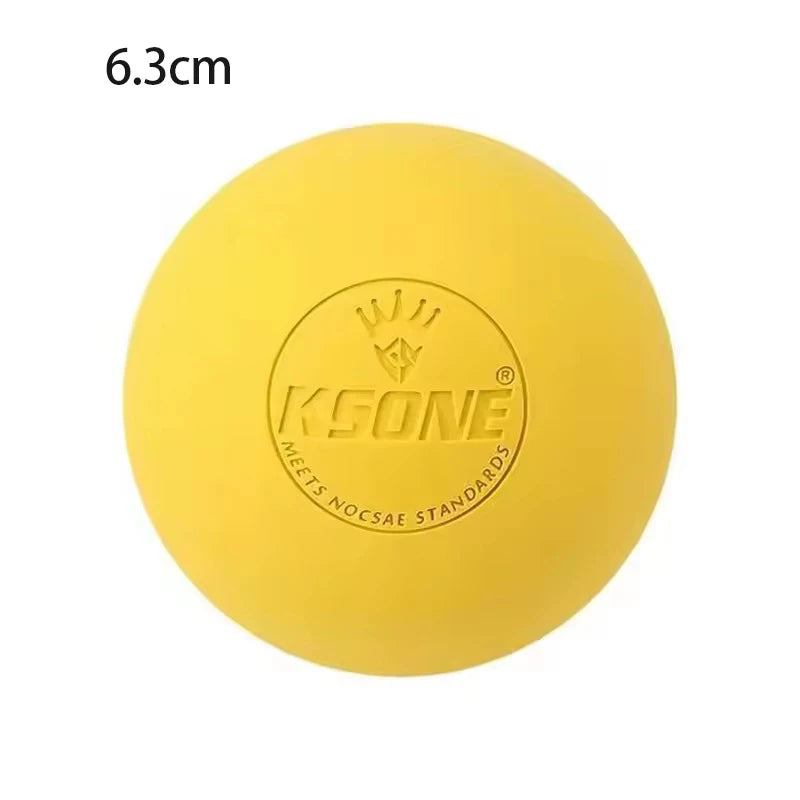 Rubber Fascia Massage Ball Lacrosse Balls Yoga Fitness Exerciser Deep Tissue Muscle Relaxation Foot Back Shoulder Healt Care